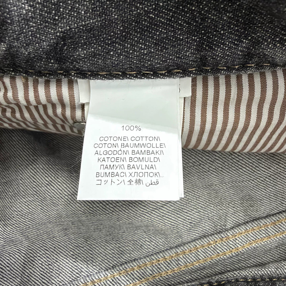 Brunello Cucinelli Water-Washed Distressed Denim Jeans