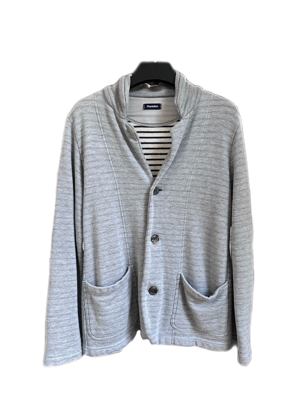 Issey Miyake gray minimalist jacket