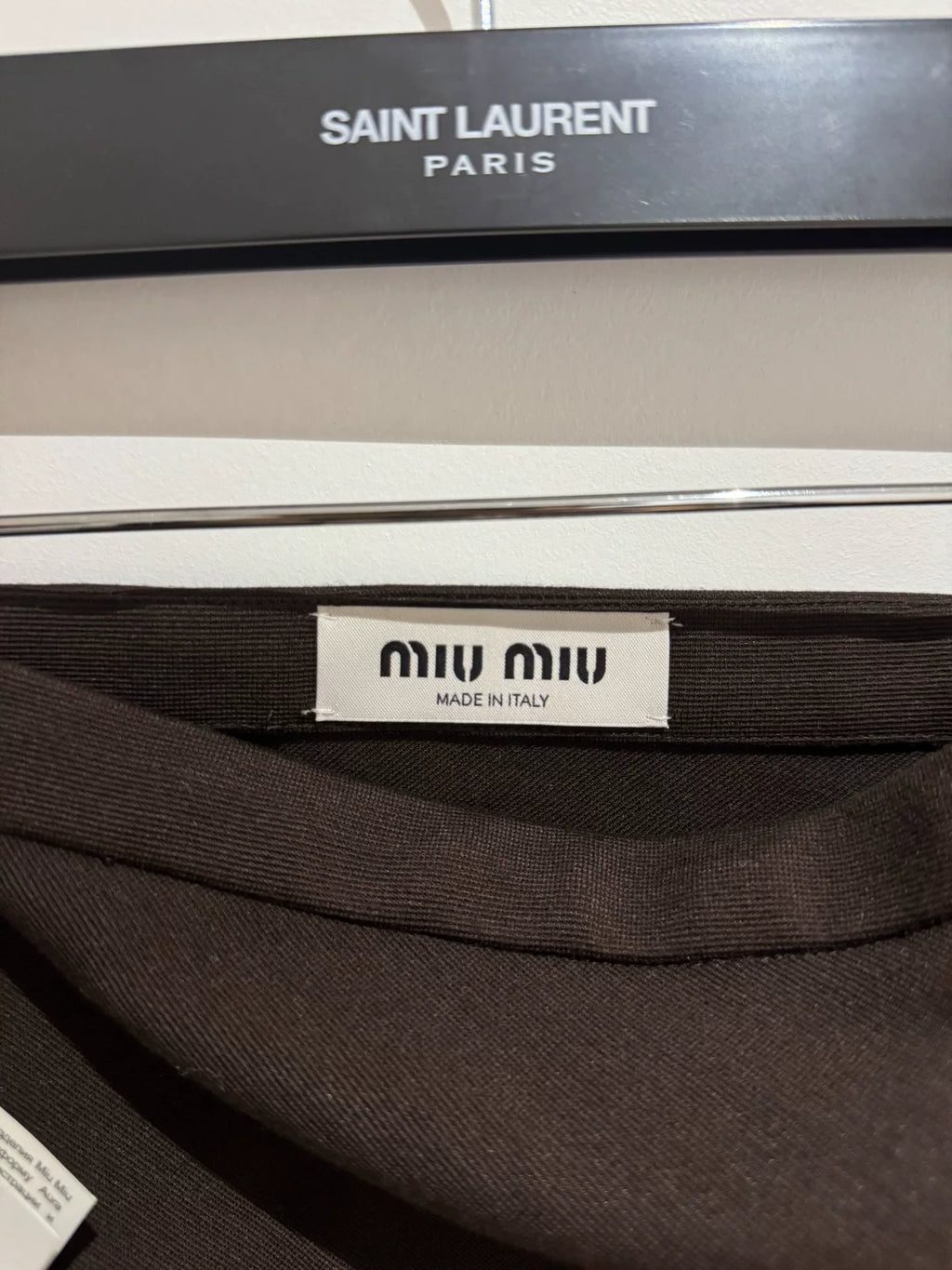 Miu Miu AW25 Knit Tennis Mini Skirt
