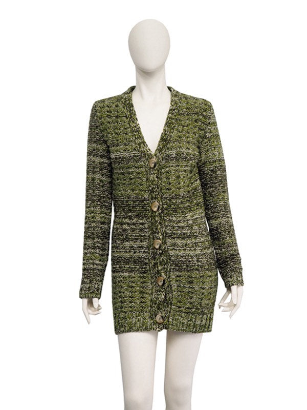 Miu Miu 2000s Three-Color Knit Cardigan