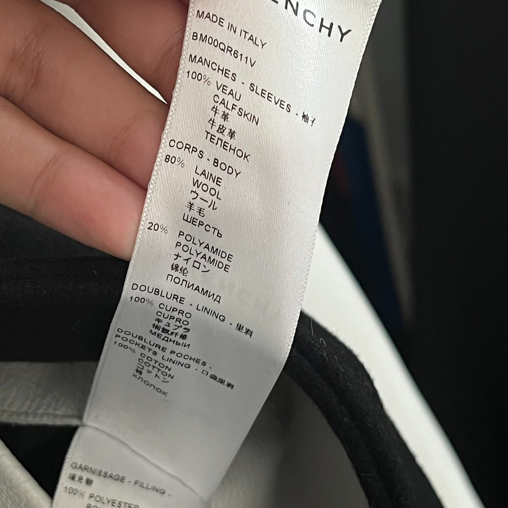Givenchy Varsity Leather Jacket