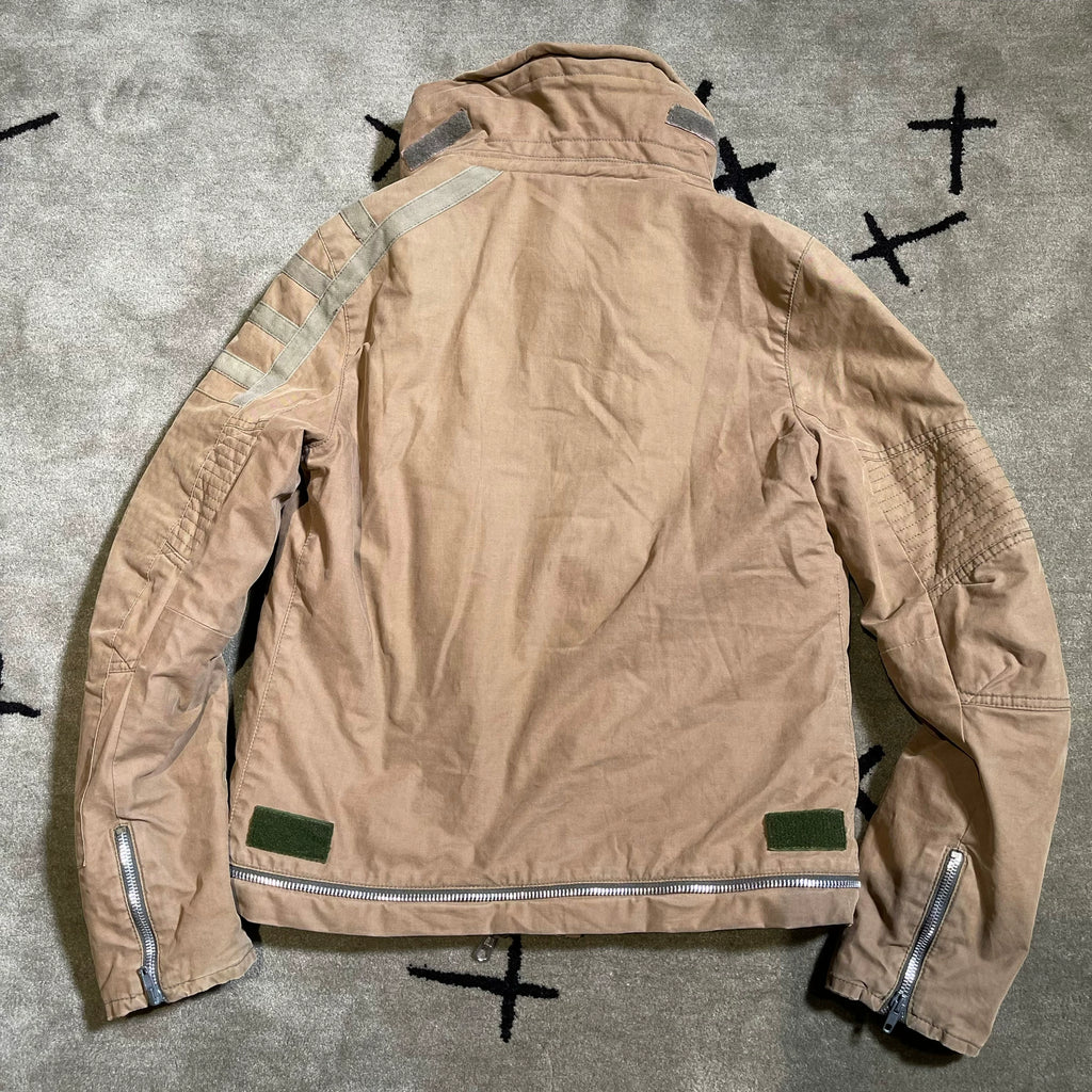 Helmut Lang AW99 Astro biker moleskin jacket
