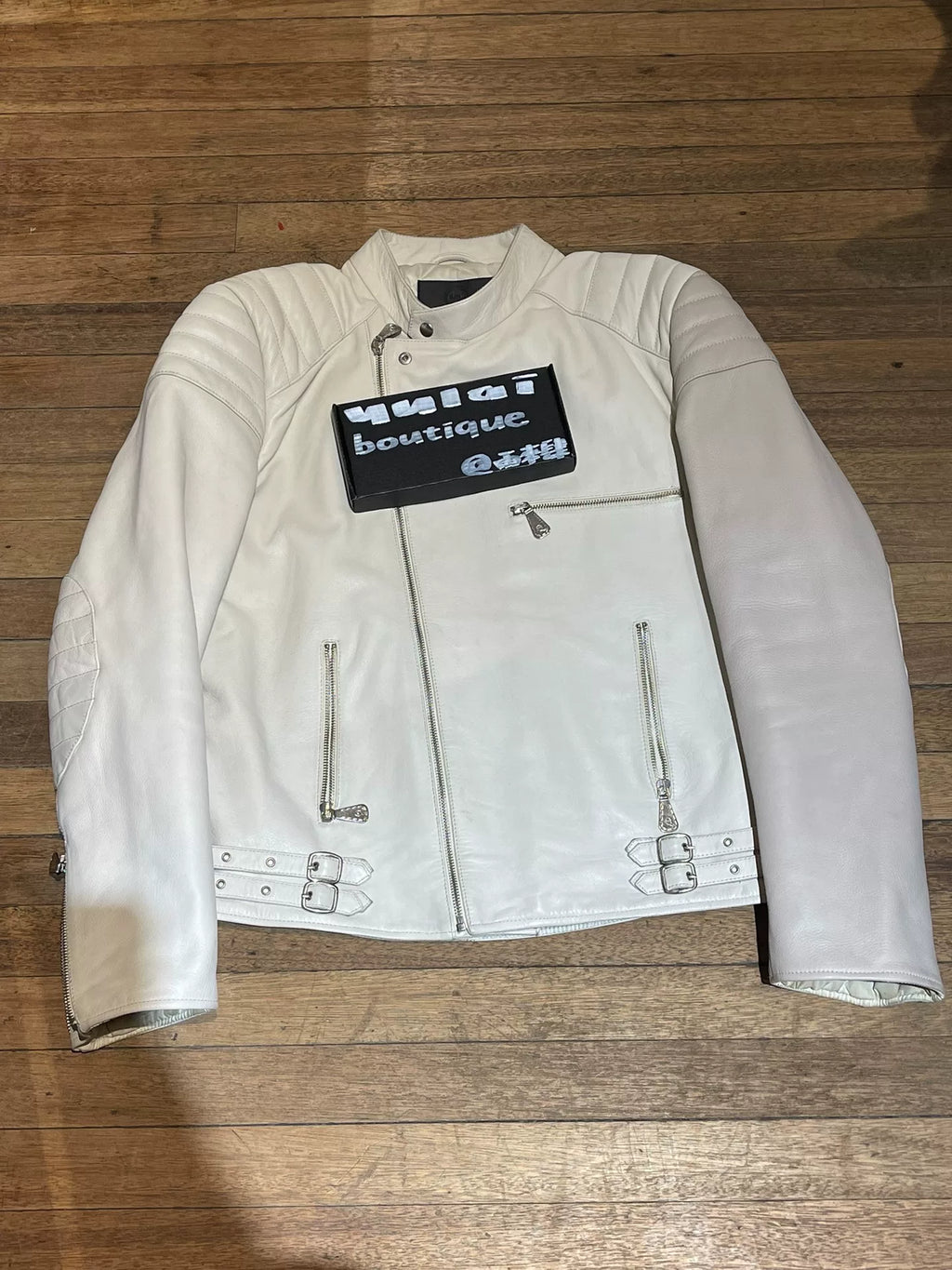 Alexander McQueen Motorcycle Leather Jacket