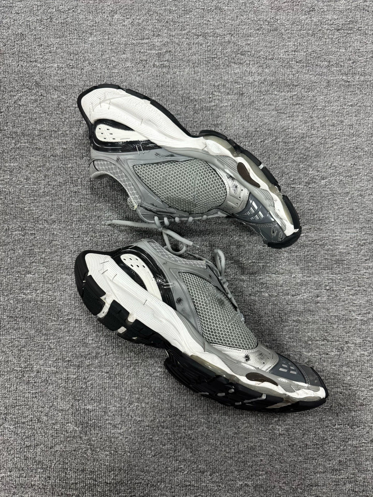 Balenciaga STAPLER Grey Sneakers