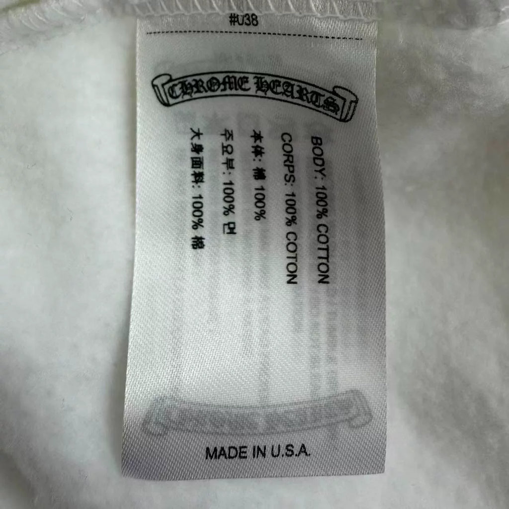 Chrome Hearts White Sweater