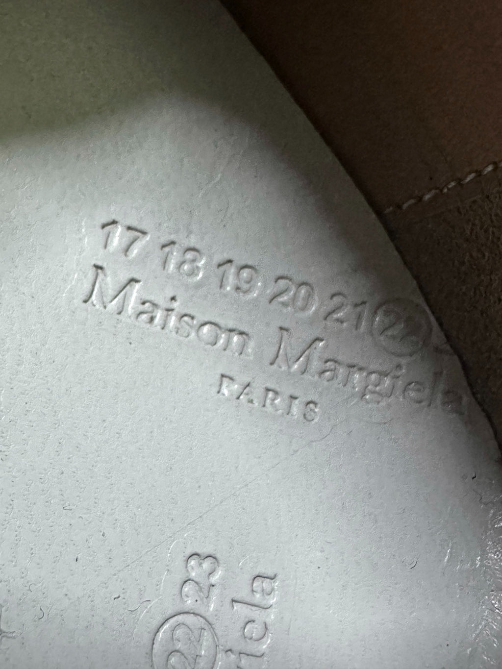 Maison Margiela Nail Sole Studded Black Derby Shoes