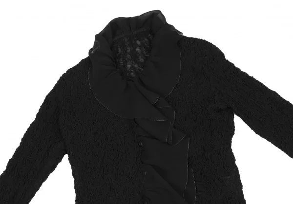 Issey Miyake Vintage Black Pleated Top