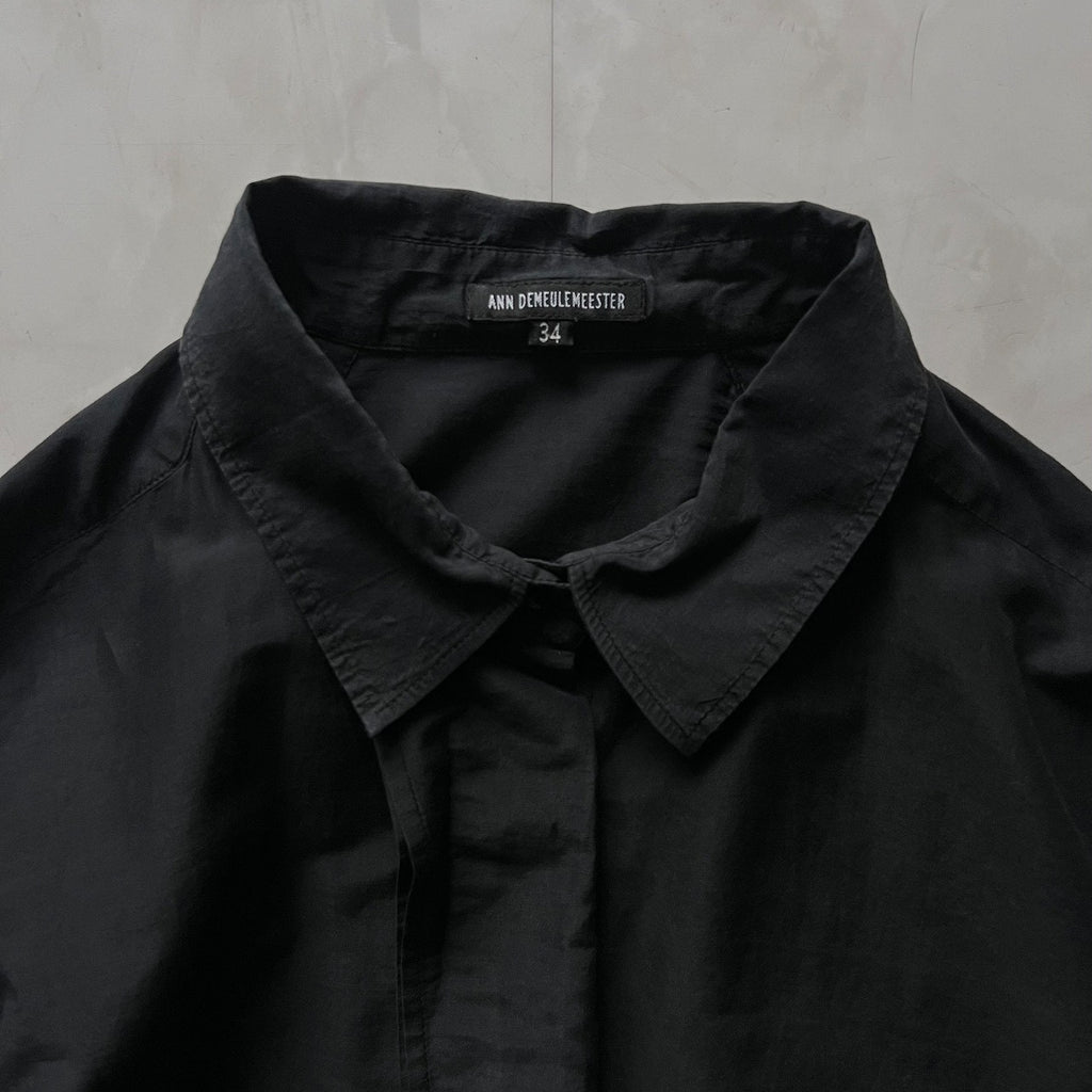 Ann Demeulemeester Silk Blend Long Shirt