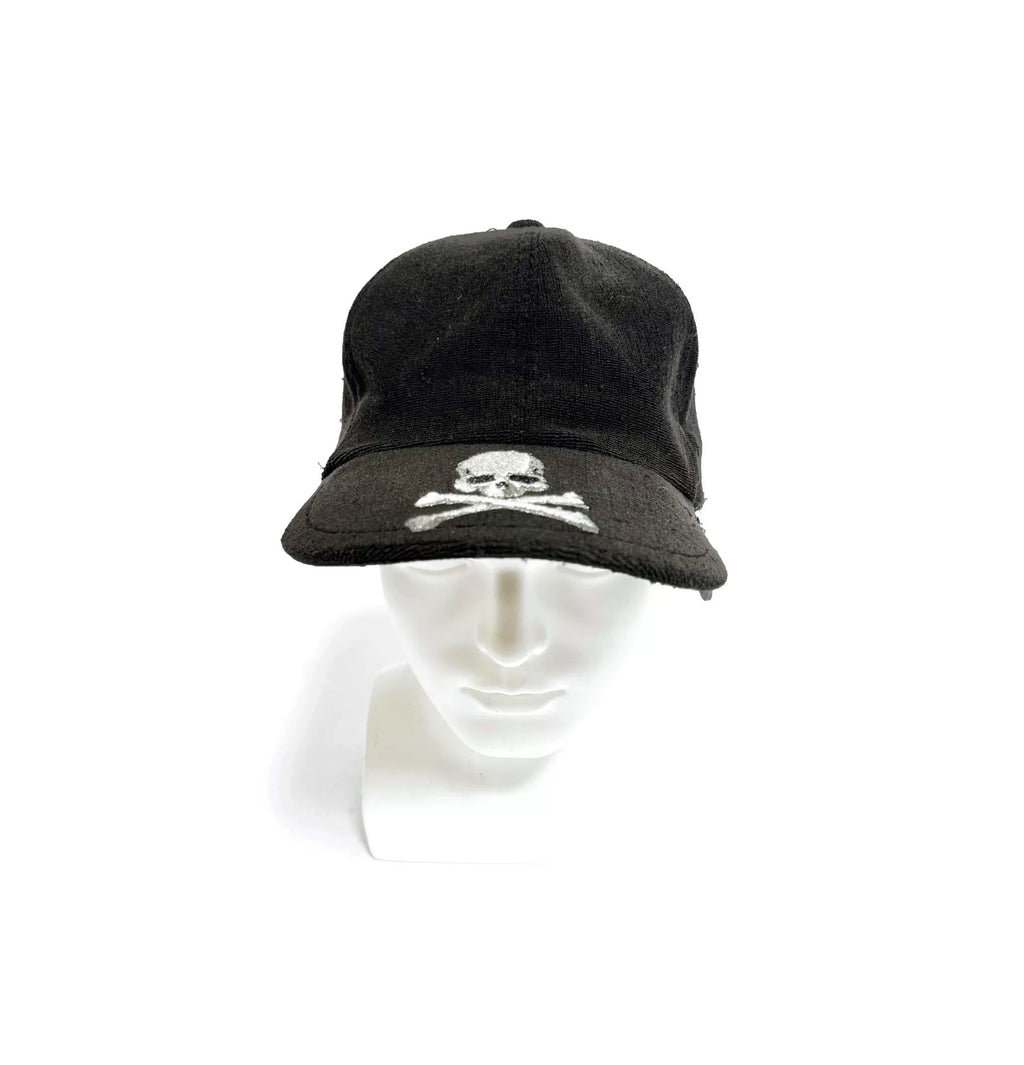 Mastermind Japan 10SS Mainline Terry Silver Embroidered Skull Baseball Cap