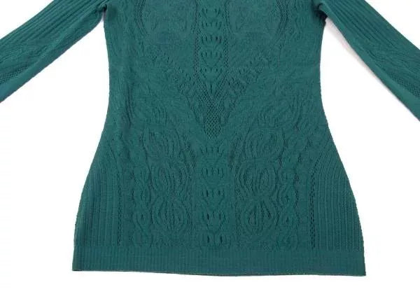 Jean Paul Gaultier Vintage Green Cut-Out Top