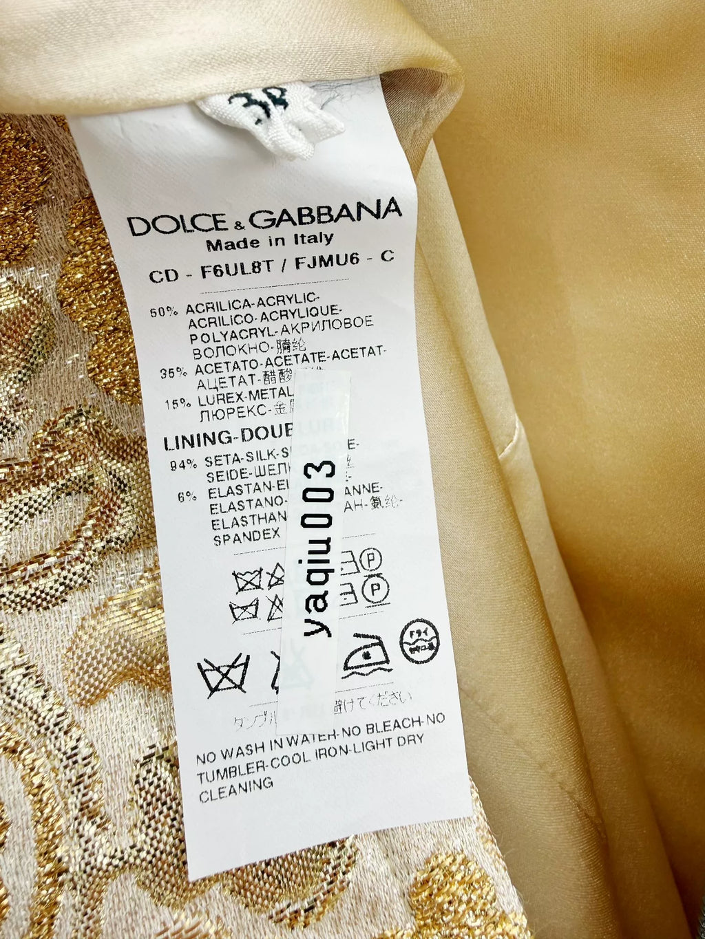 Dolce & Embroidered Dress