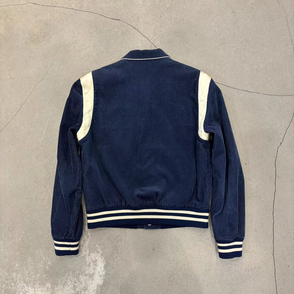Celine SS20 Teddy Navy Blue Corduroy Jacket