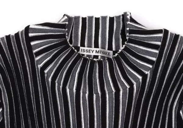 Issey Miyake Vintage Grey Knit Top
