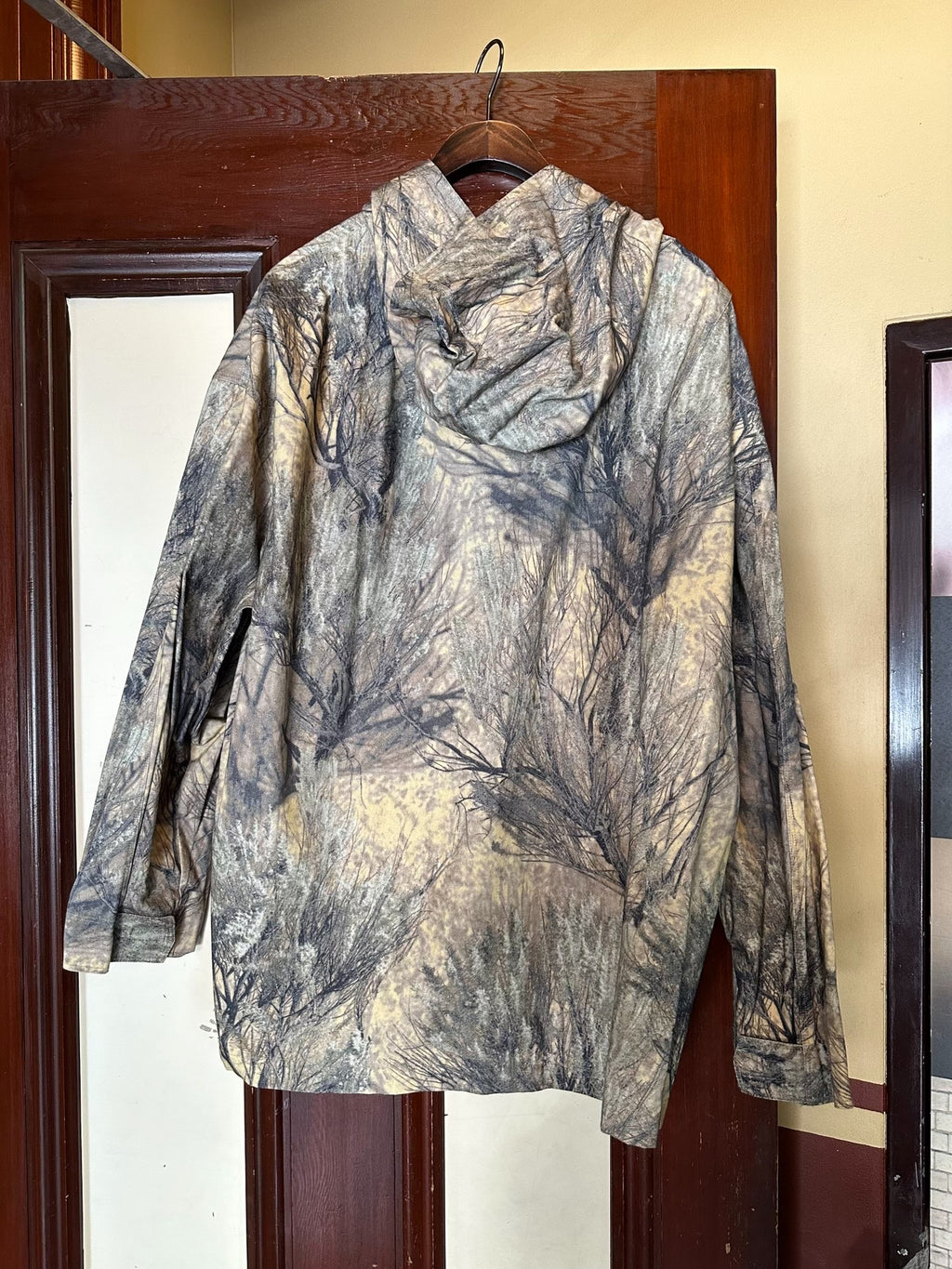 Yeezy Season 4 Camouflage Pullover Anorak Cotton Jacket