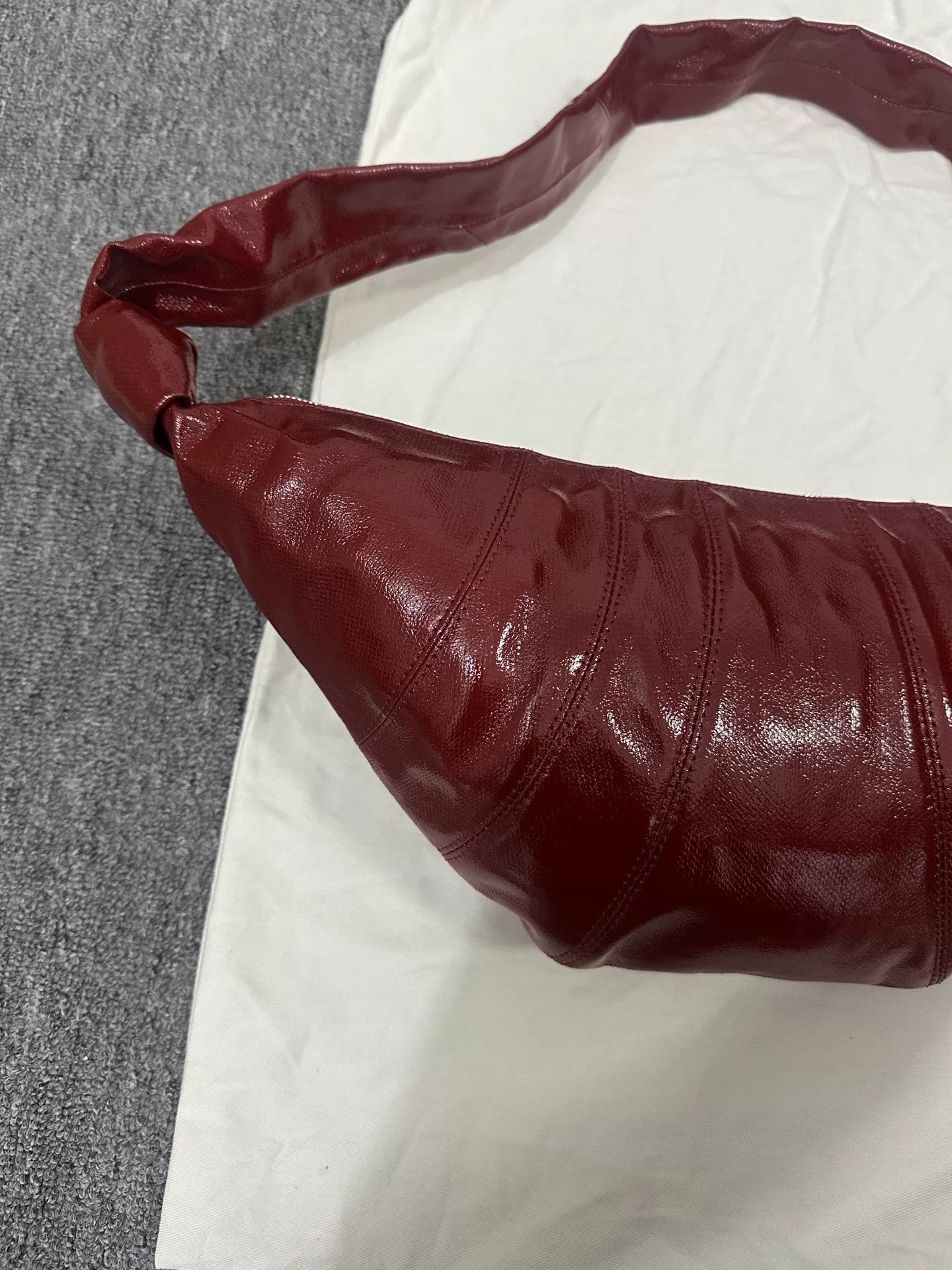 LEMAIRE: Brown Croissant Bag
