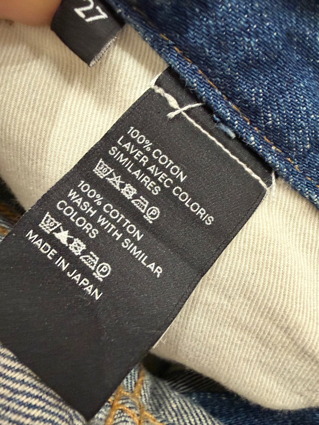 Celine SS24 Blue Washed Straight-Leg Denim Jeans