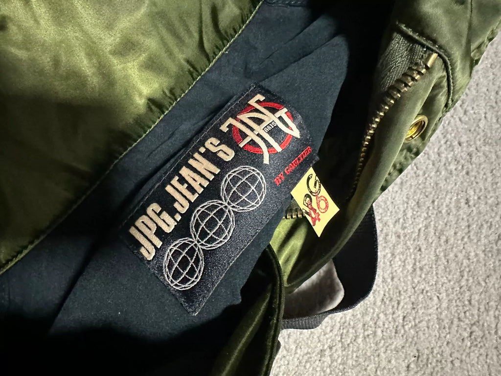 Jean Paul Gaultier AW03 Green Parachute Nylon Jacket