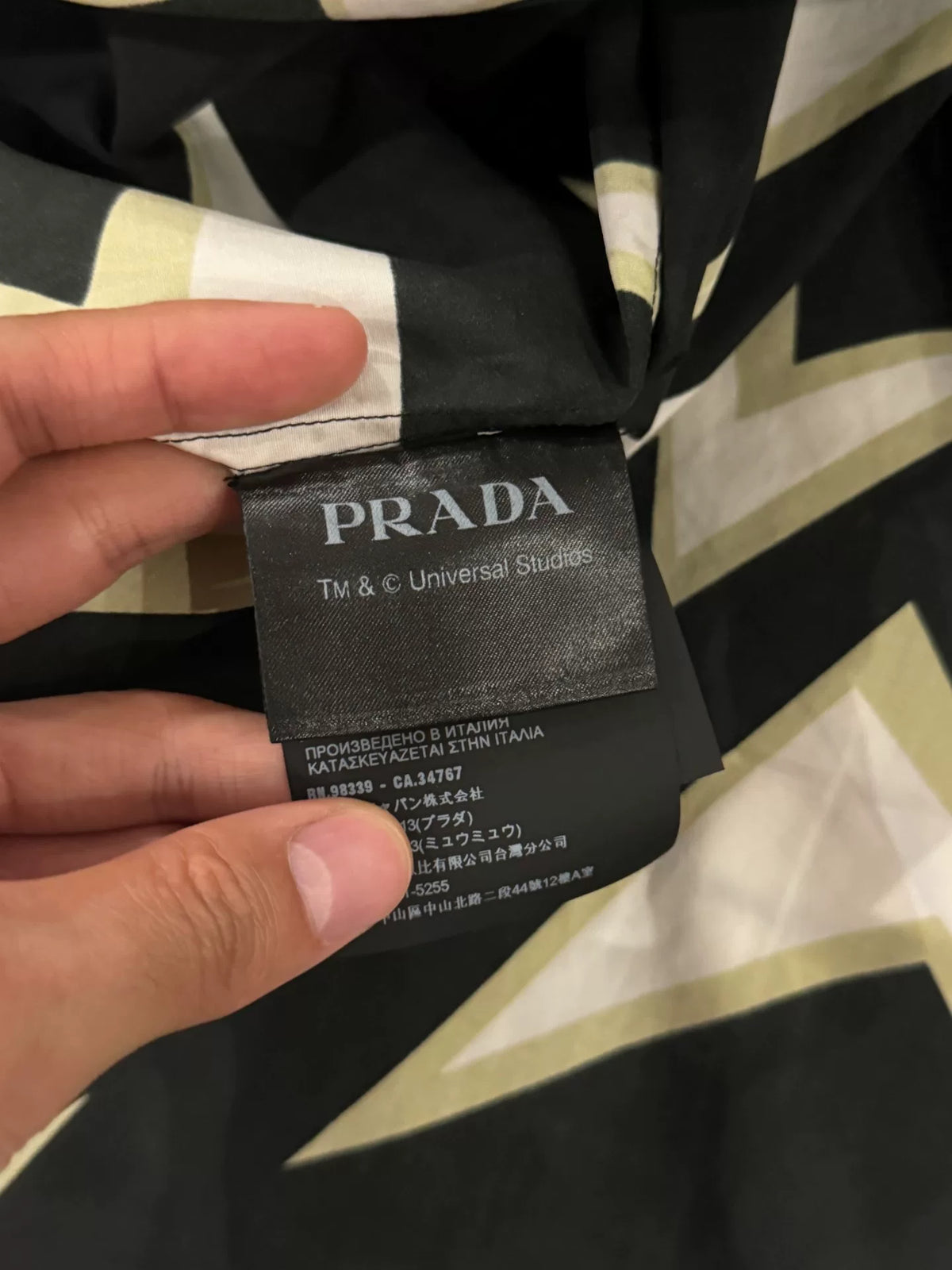 Prada Frankenstein Shirt