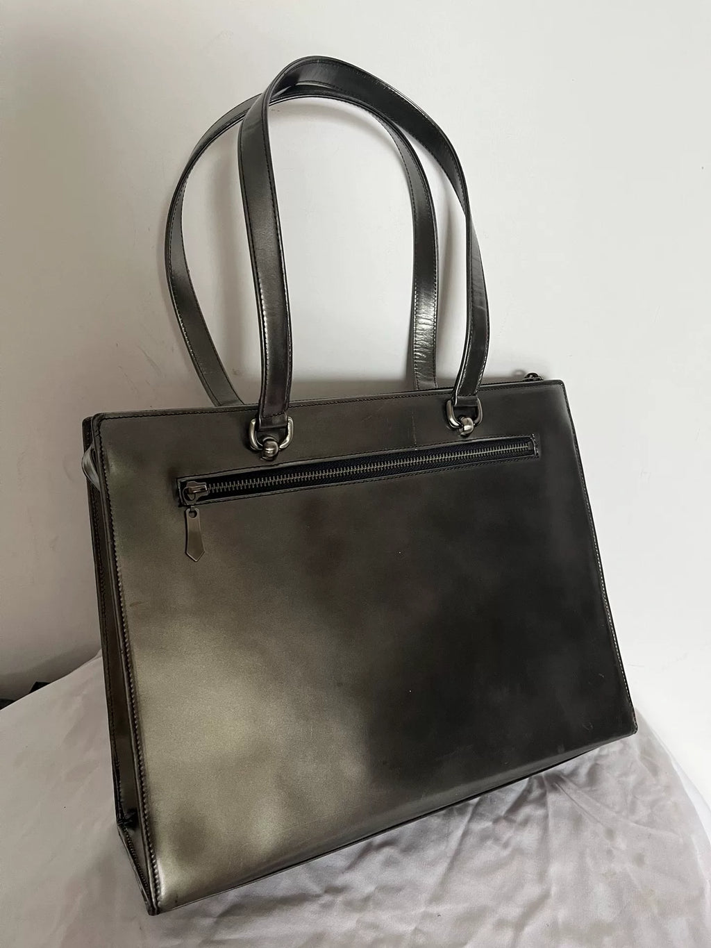 Jean Paul Gaultier Gun Flower Rose Silver Handbag
