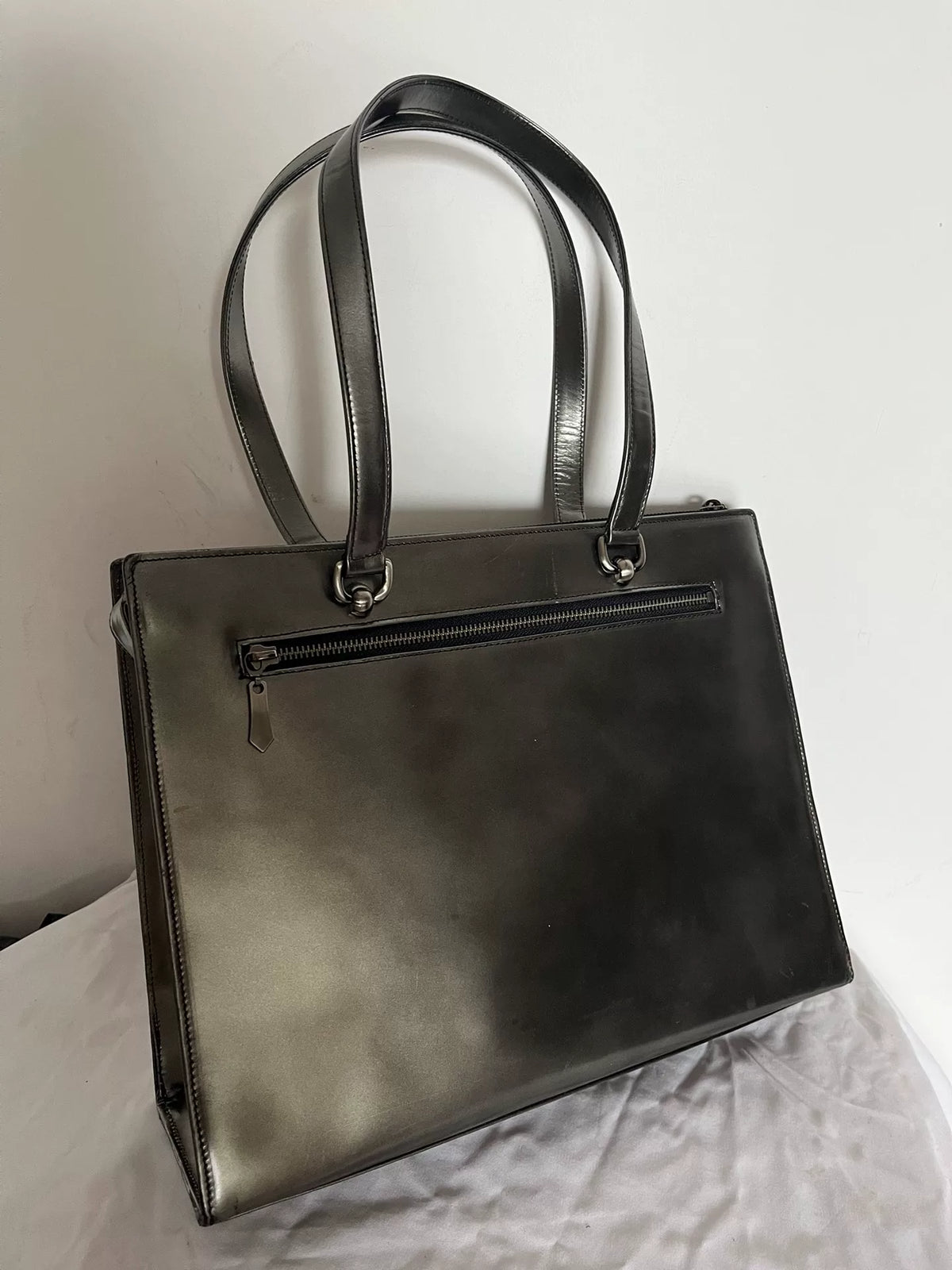 Jean Paul Gaultier Gun Flower Rose Silver Handbag
