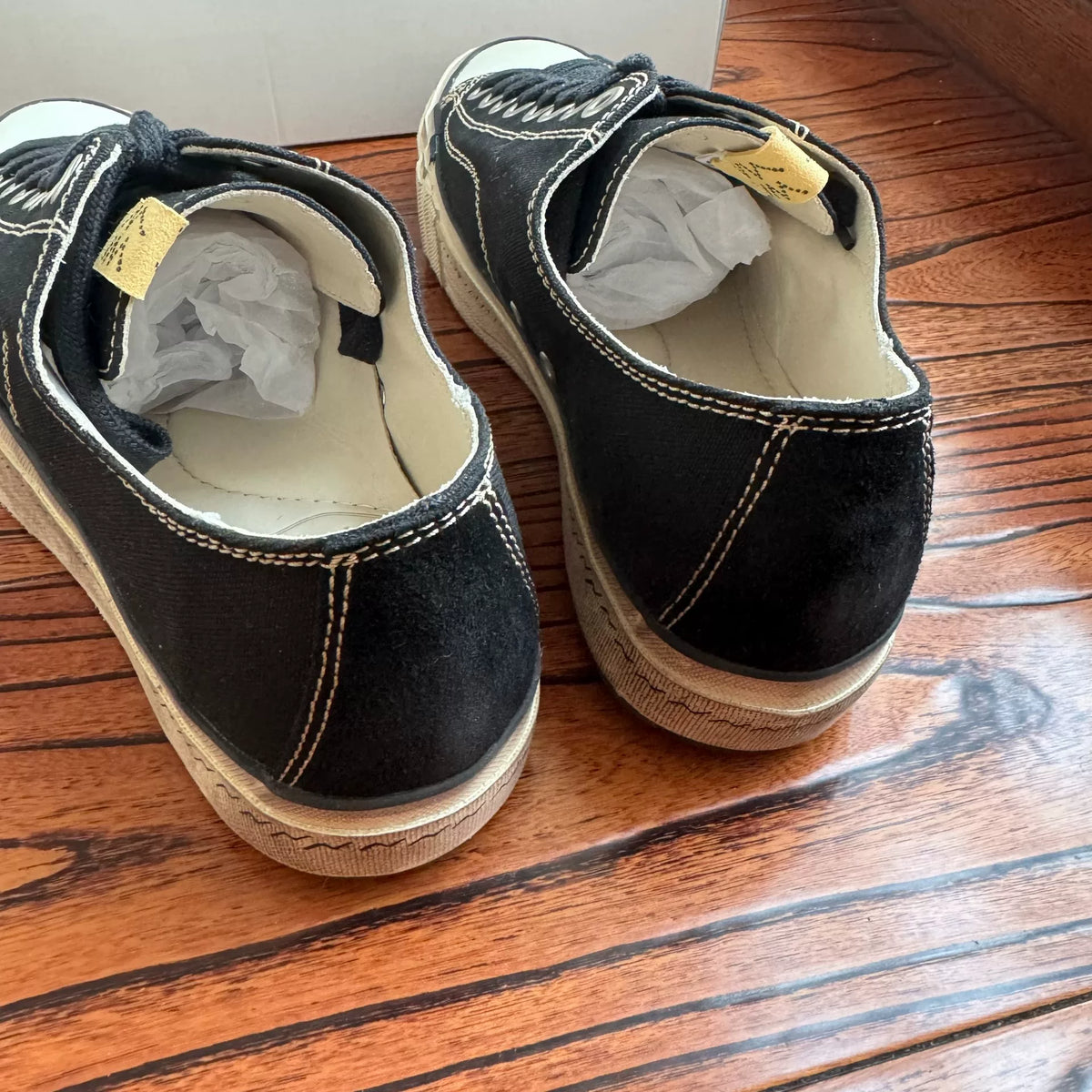 Visvim 26AW SKAGWAY LO G.PATTEN Chunky Sole Canvas Shoes