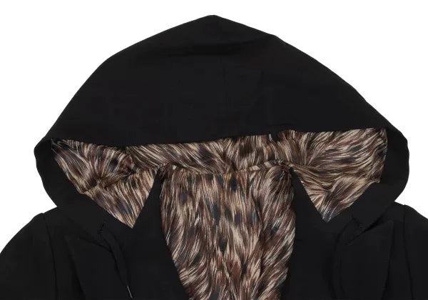 Jean Paul Gaultier Vintage Black Hooded Blazer