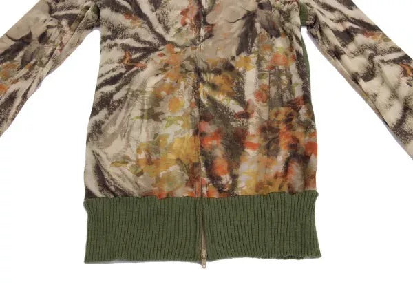 Jean Paul Gaultier Vintage Portrait Zip-Up Jacket