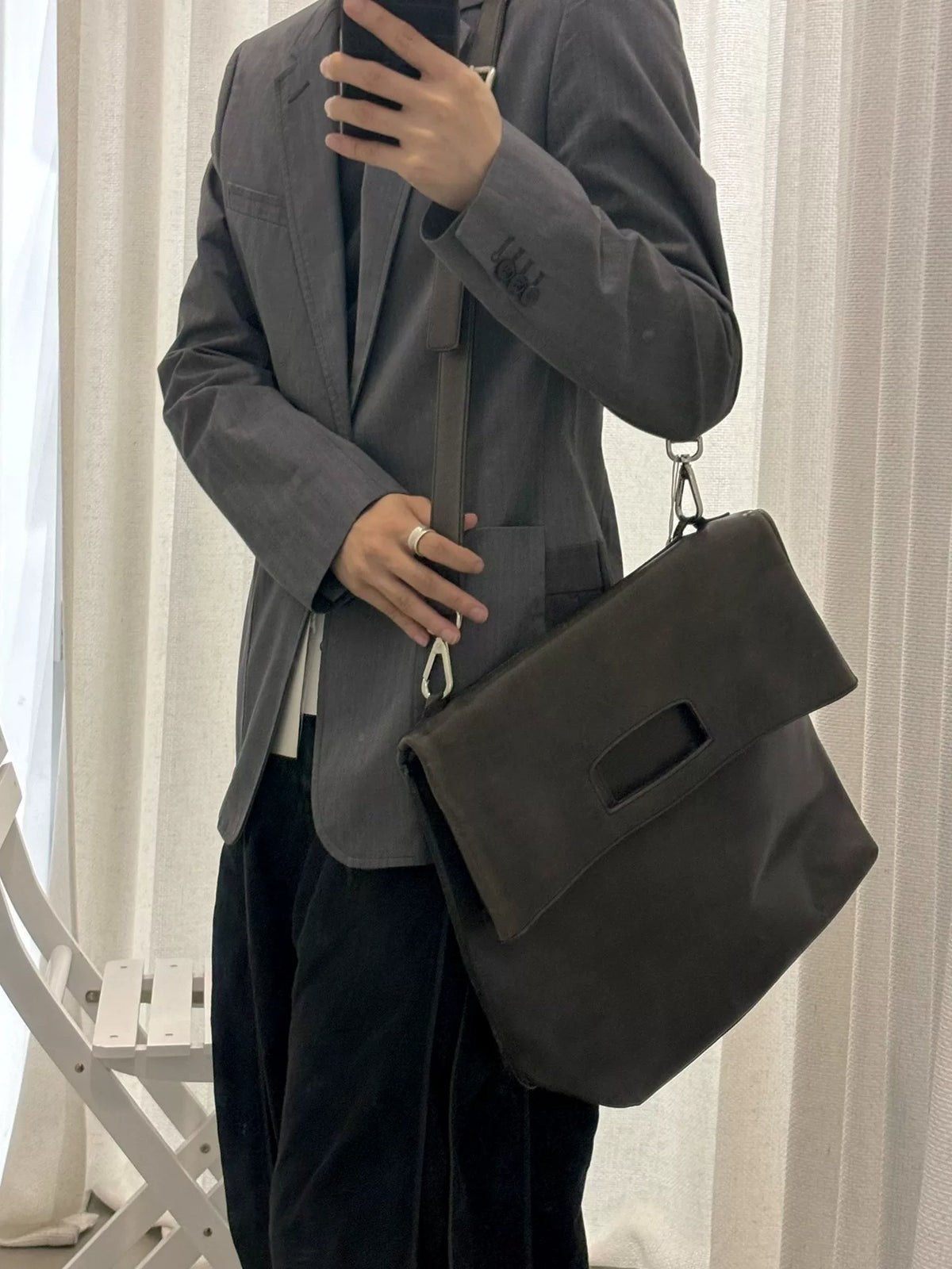 Maison Martin Margiela SS15 Foldable Messenger Bag
