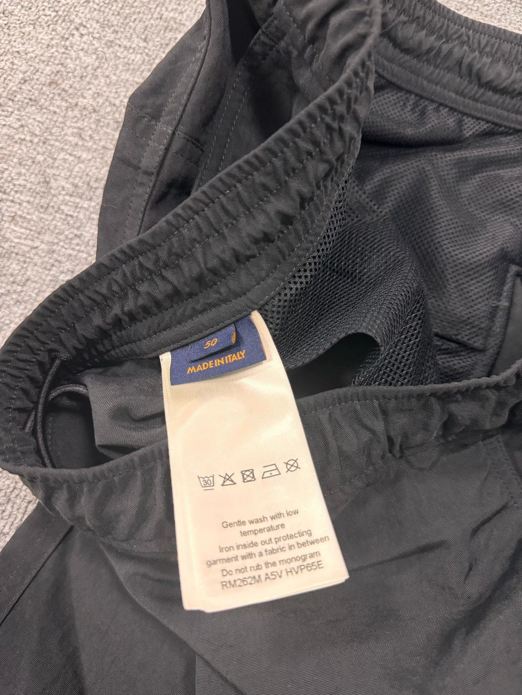 Louis Vuitton Nylon Drawstring Trousers