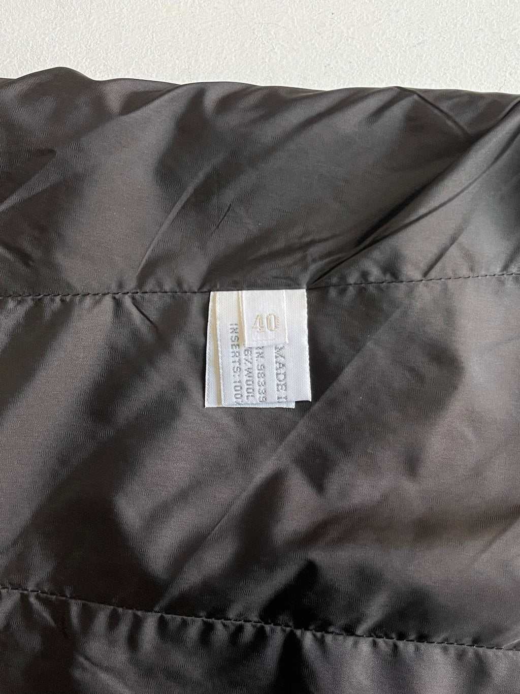 Miu Miu AW99 Wool Patch Vest