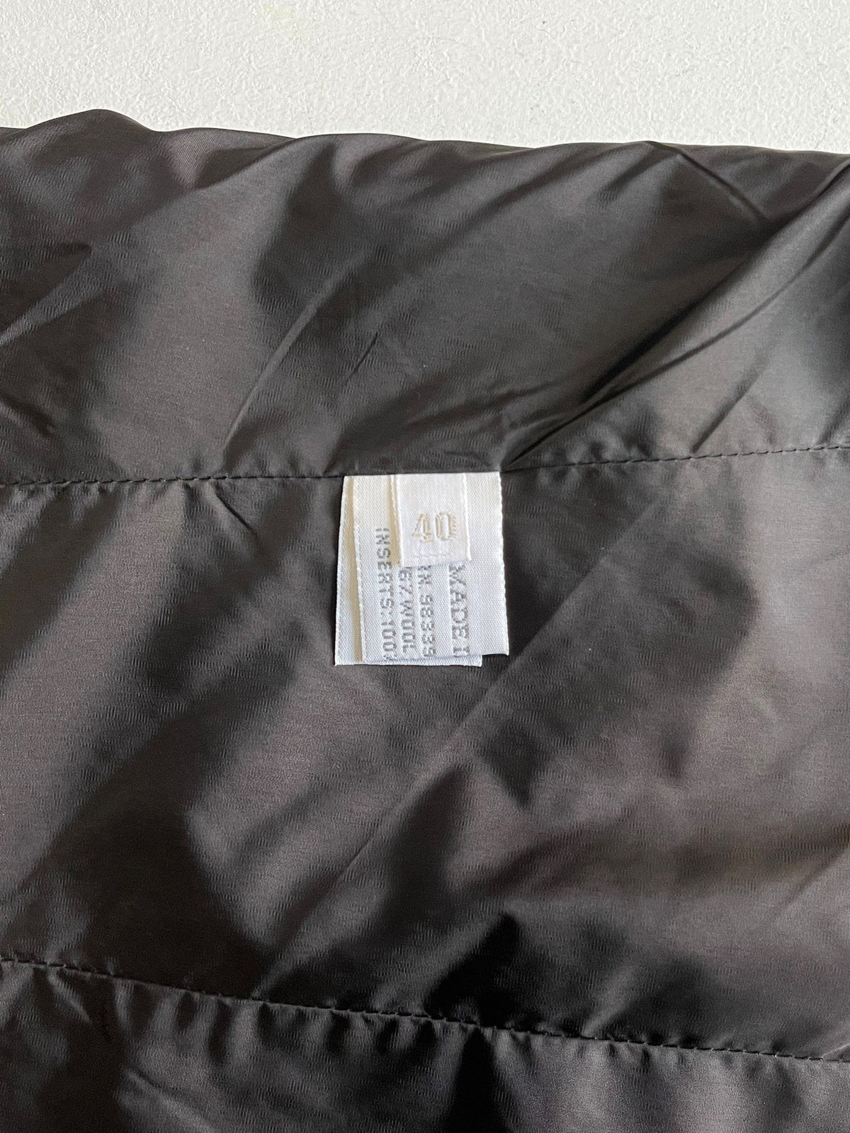 Miu Miu AW99 Wool Patch Vest