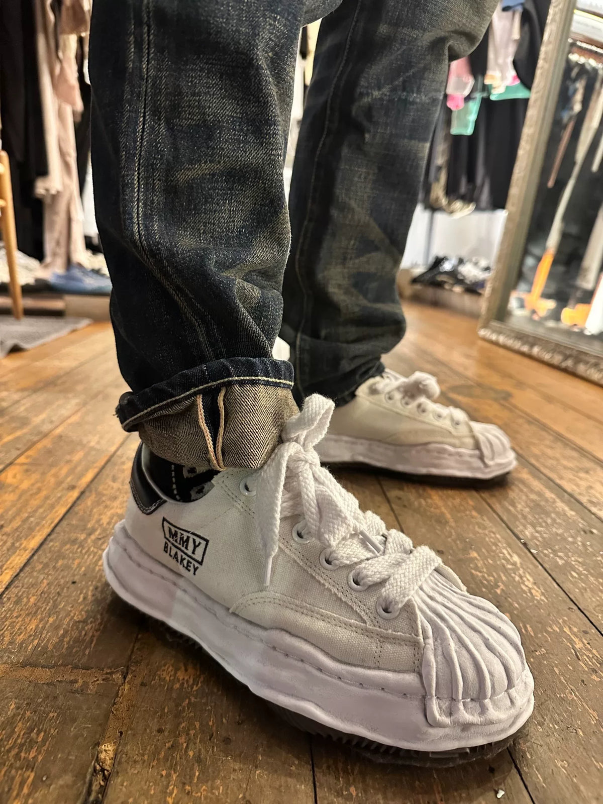 mastermind Japan × NEIGHBORHOOD 2012 Dp-Mid Blue Denim Jeans