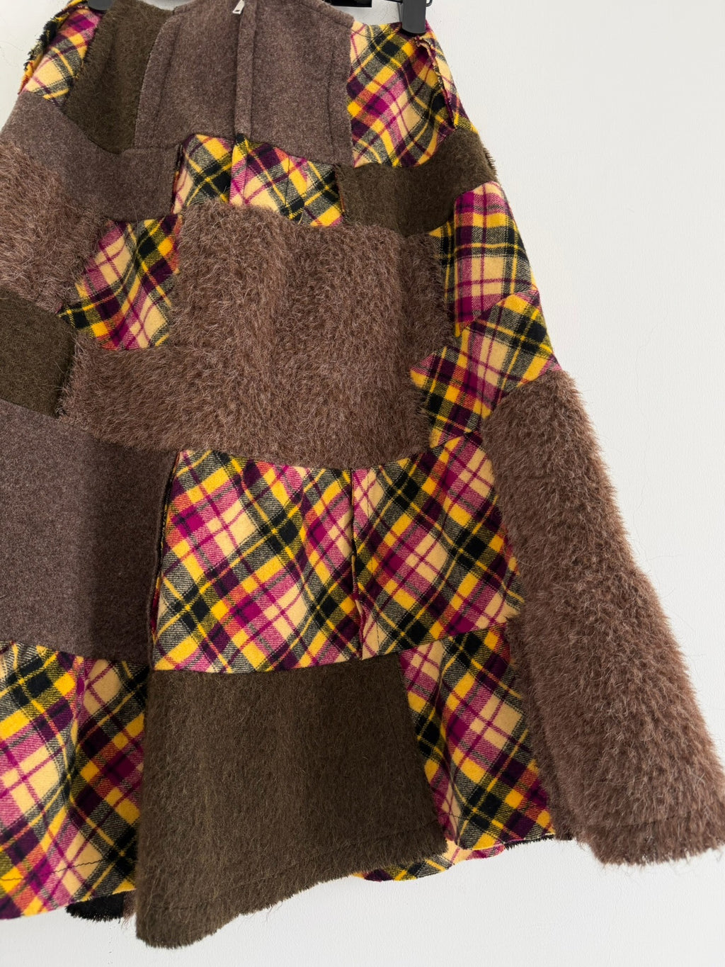 Comme Des Garcons 2005 Midi Fuzzy Skirt