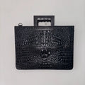 1990s Jean Paul Gaultier Blue Crocodile-Leather Bag