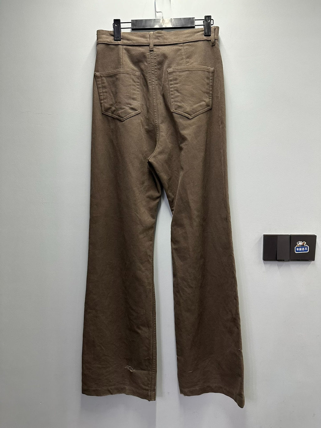 Rick Owens 24FW Brown Geth Mainline Jeans