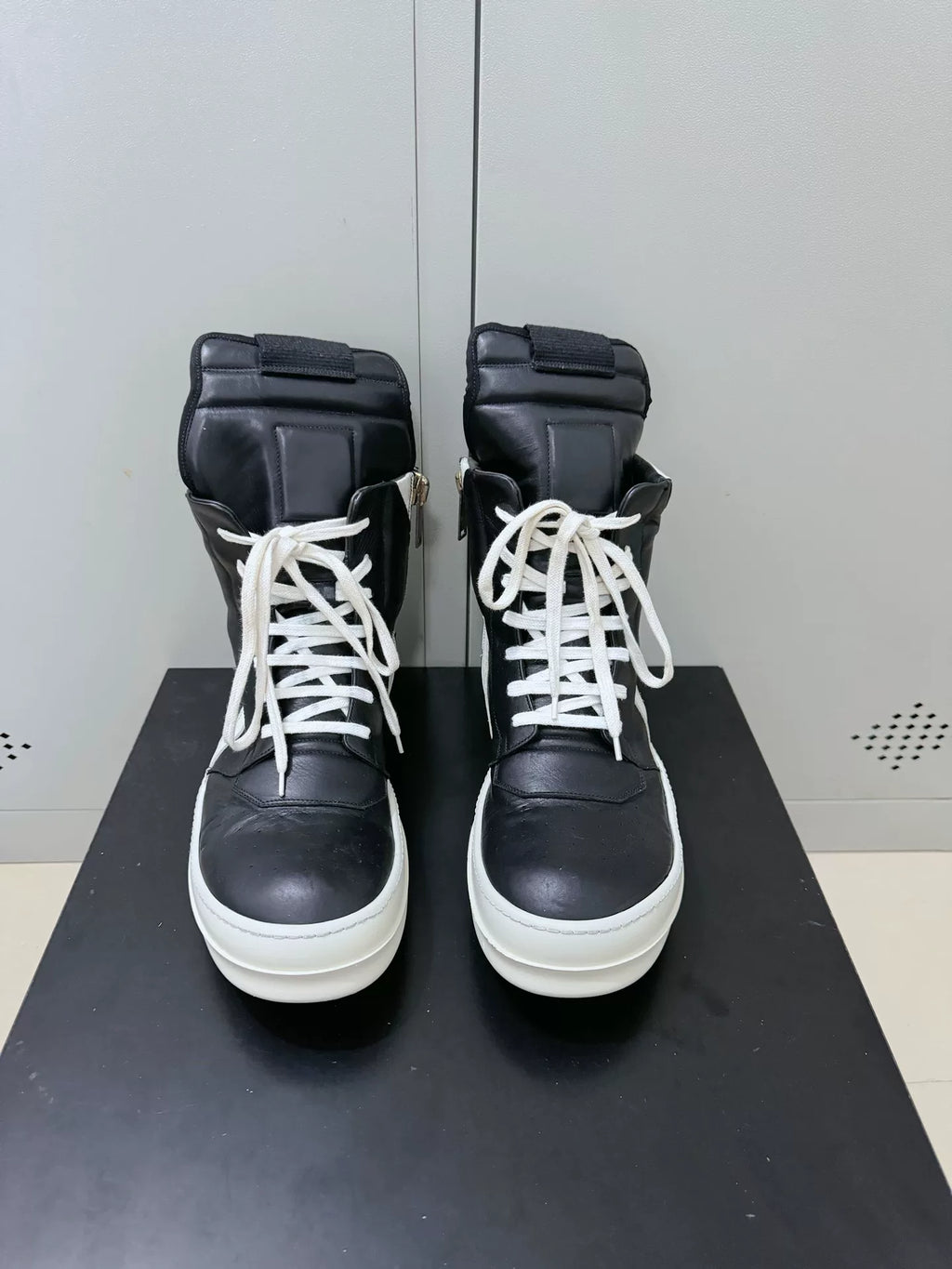 Rick Owens Geobasket high-top Sneakers | Black