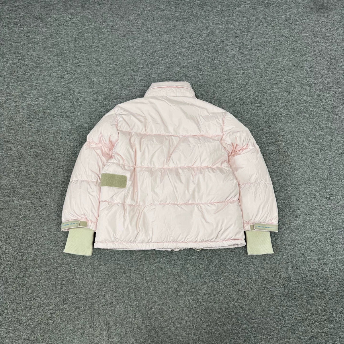 Prada Pink Stand Collar Down Jacket