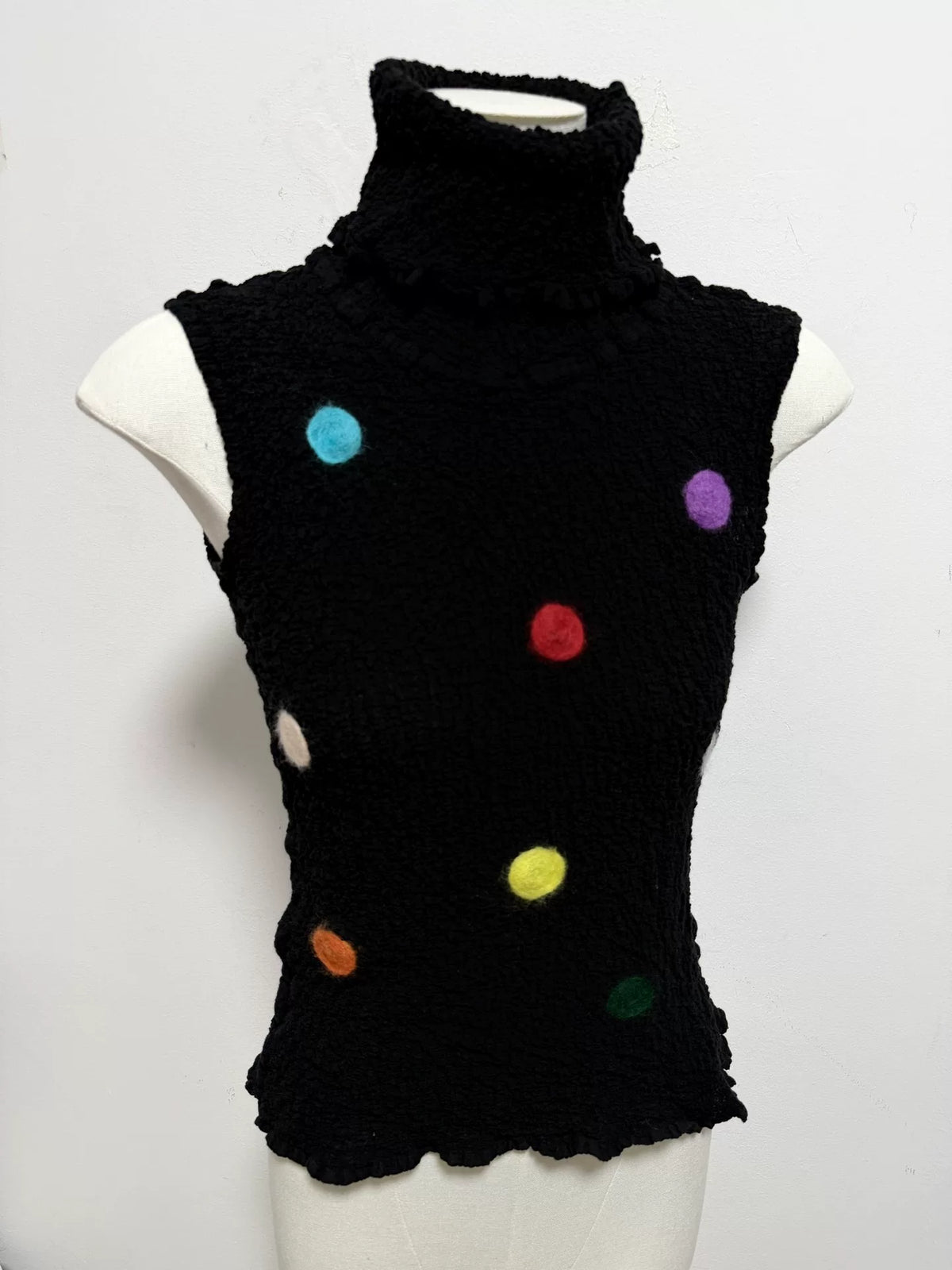 Issey Miyake felt ball top