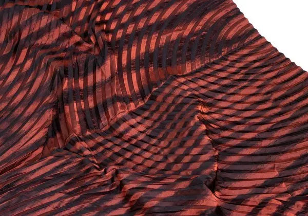 Issey Miyake Vintage Red Pleated Dress