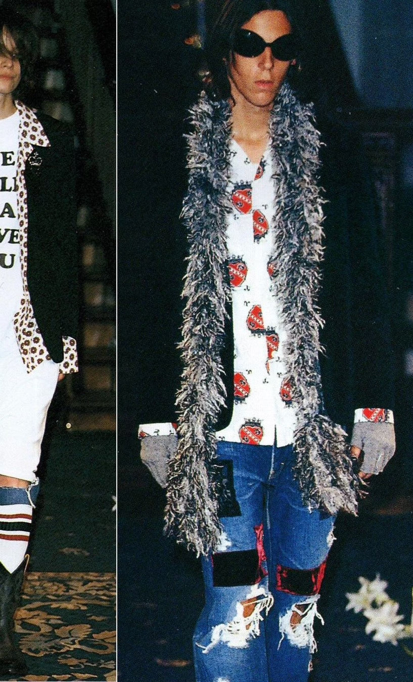 Number (n)ine 03AW Velvet Suit