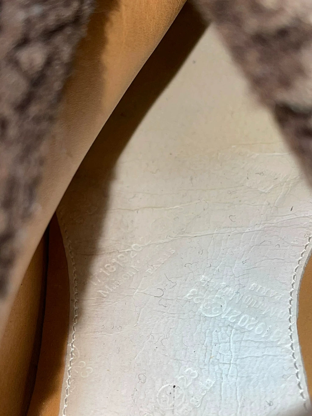 Maison Martin Margiela Fleece‑lined Military Boots