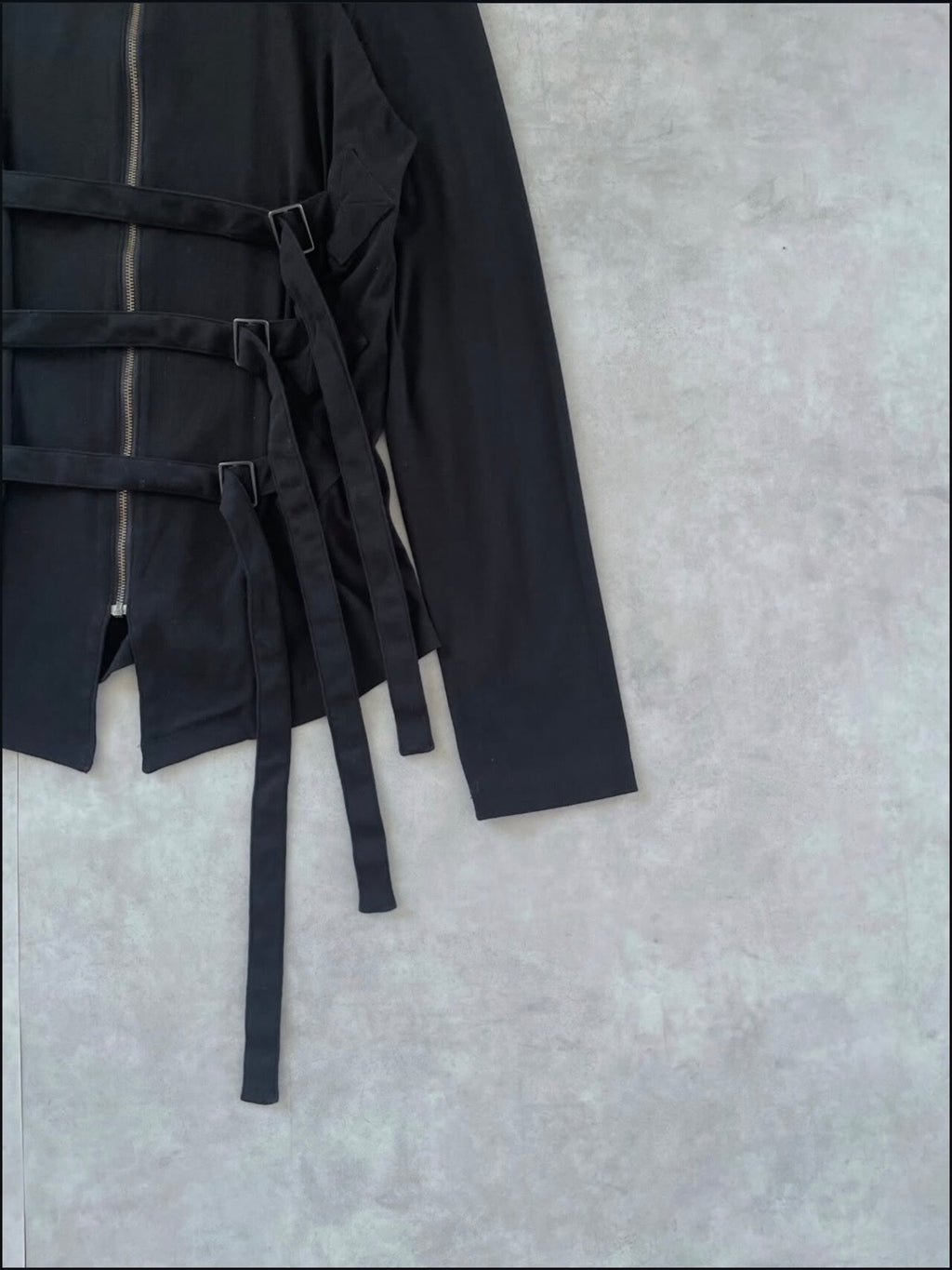 Jean Paul Gaultier AW03 Tie Zip-Up Jacket