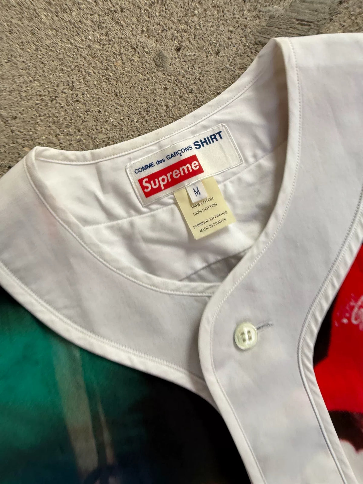 Supreme SS14 CDG Baseball Jacket