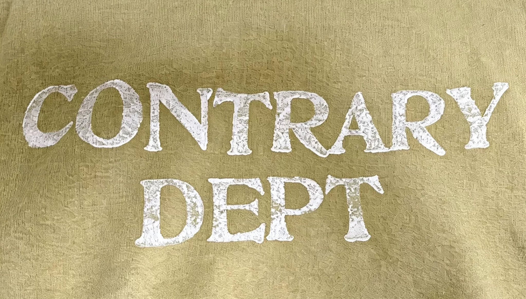 Visvim 19AW Contrary Dept Jumbo Cont Khaki Hoodie