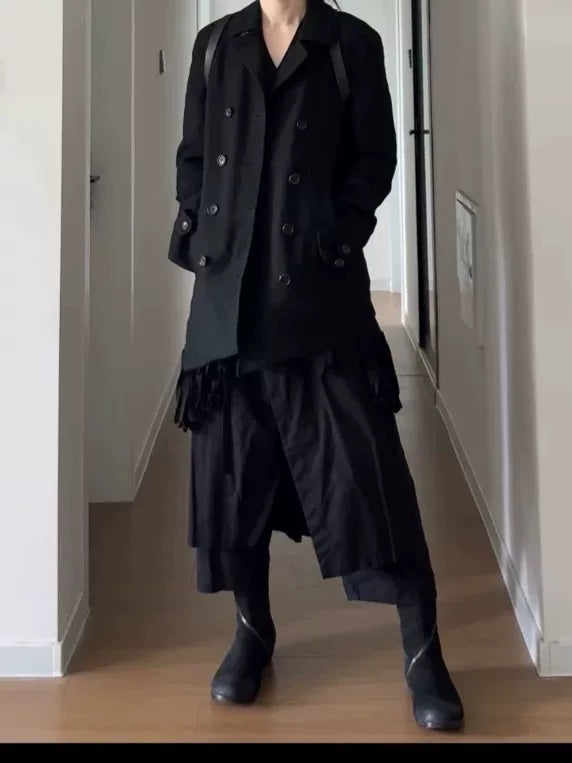 Yohji Yamamoto AW19 Deconstructed Kendo Trousers