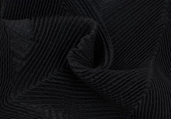 Issey Miyake Vintage Black Pleated Top