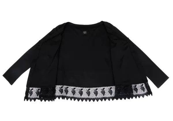 Jean Paul Gaultier Vintage Black V-Neck Cardigan