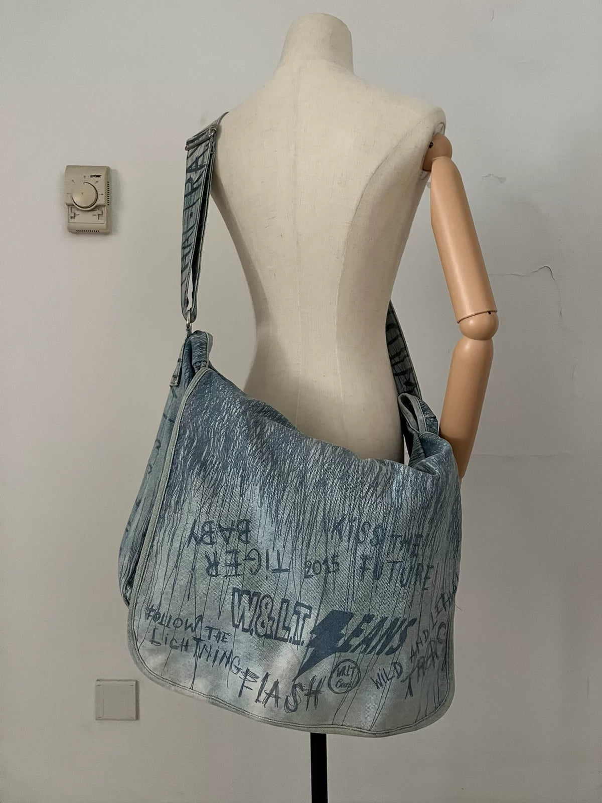 walter van beirendonck Graffiti Crossbody Bag