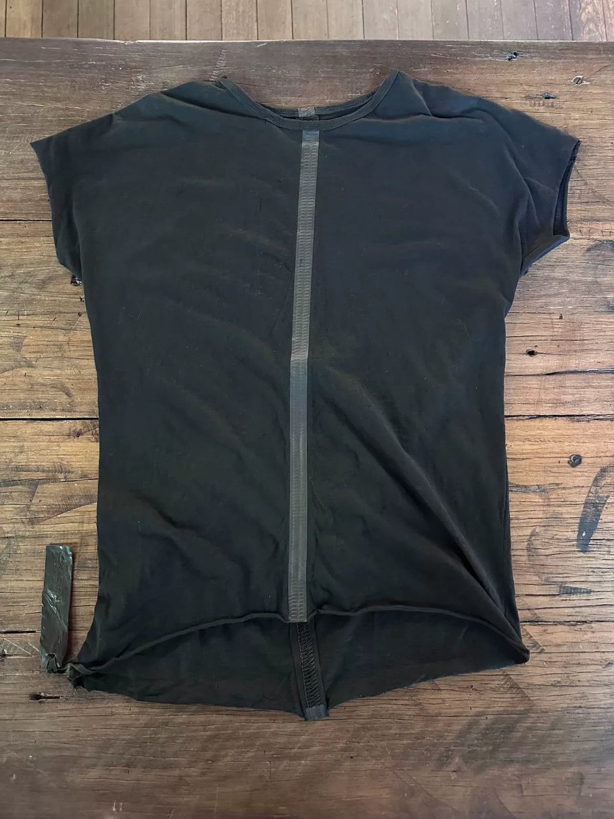 Isaac Sellam leather dragonbone short sleeve Cotton T-Shirt