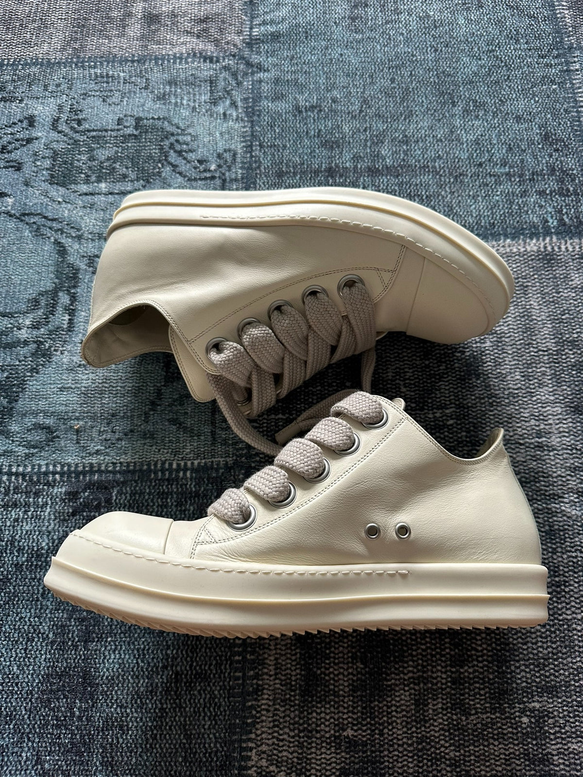 Rick Owens mainline low-top chunky lace large Converse Sneakers